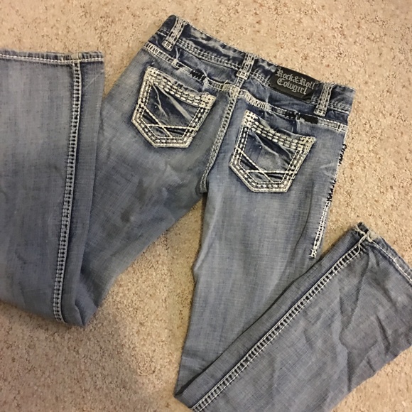 Barely worn jeans sizes 26 for both - Picture 2 of 2